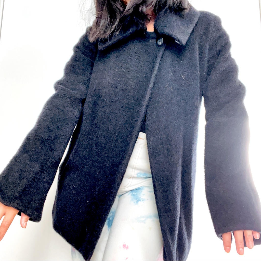 Sacks Fifth Avenue Wool Coat Xs